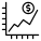 statistiche-esterne-investimenti-e-finanza-creatype-contorno-colorcreatype icon