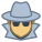 Spy Male icon