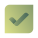 Casilla de verificación marcada icon