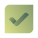 Ausgefüllte Checkbox icon