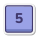 Tasto 5 icon