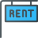 Rent Sign icon