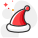 Christmas hat icon