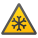 peligro de baja temperatura icon