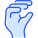 Ganze Hand icon