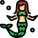 Mermaid icon