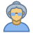 Person Old Female Skin Type 4 icon