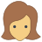 User Female Skin Type 4 icon