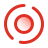 Circled Record icon