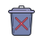 删除 Bin icon