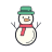 Boneco de neve icon