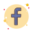 F do Facebook icon