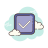 Ausgefüllte Checkbox icon