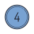 Circled 4 C icon