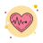 Corazón con pulso icon
