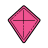 Kite Shape icon