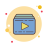 Playlist video icon