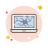 깨진 컴퓨터 icon