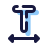 Textbreite icon