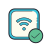 Wi-Fi connecté icon