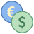 Cambio valuta icon