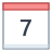 Calendário 7 icon