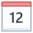 Calendar 12 icon