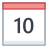 Calendrier 10 icon