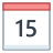 Calendar 15 icon