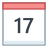 Calendário 17 icon