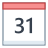 Calendario 31 icon