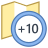 Zeitzone +10 icon