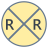 Bahnübergangsschild icon