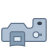 Cuerpo de la cámara SLR icon