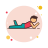 Person Lying Down icon