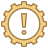 자동 변속기 경고 icon