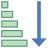 Clasificación ascendente icon