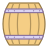 Madera barril de cerveza icon