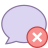 Delete Message icon