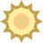 Sun icon