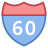 Panneau Route icon