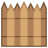 Barriera difensiva Legno icon