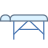 Алюминиевый массажный стол icon