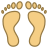 Footprint icon