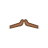 Moustache trait de crayon icon