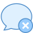 Supprimer le message icon