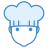 Cocinero de sexo masculino icon