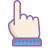 Ein Finger icon