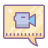 Message vidéo icon