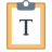 Paste As Text icon